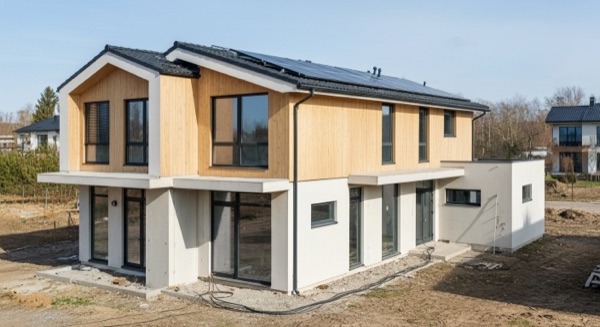 Kotitalousvähennystä suunnitteleva asiakas pöydän ääressä