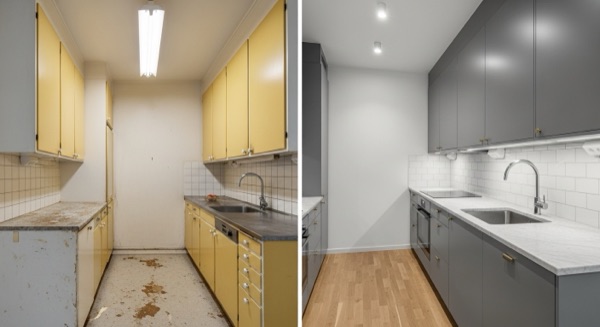 Asentajat toteuttavat suunnitellut työt työmaalla